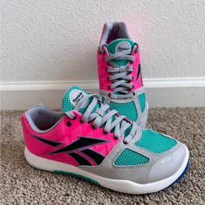 Reebok NANO 2.0 'COLD GREY LASER PINK'